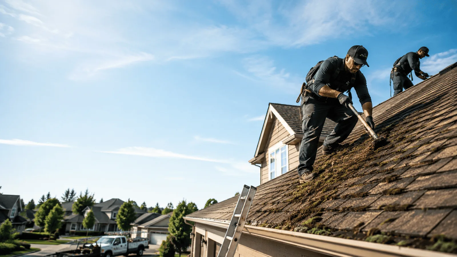 Roof Moss Removal in Mapleville, RI near me
